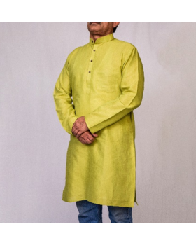 Men's Kurta - Plain Fabric - Handloom